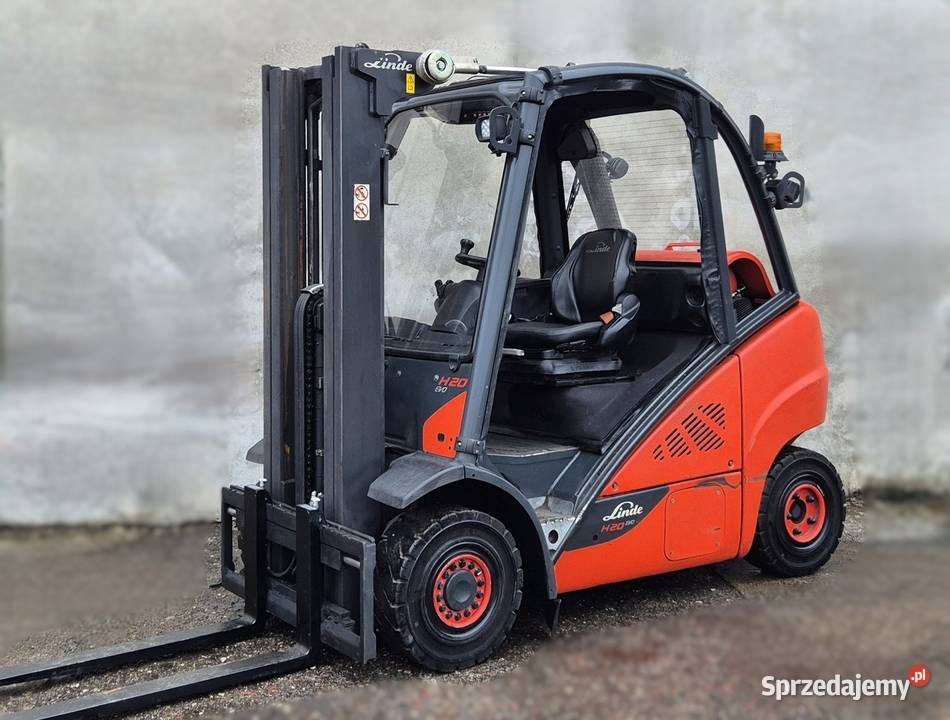 Wózek widłowy Linde H20600 TRIPLEX wolny skok 4 Rybnik
