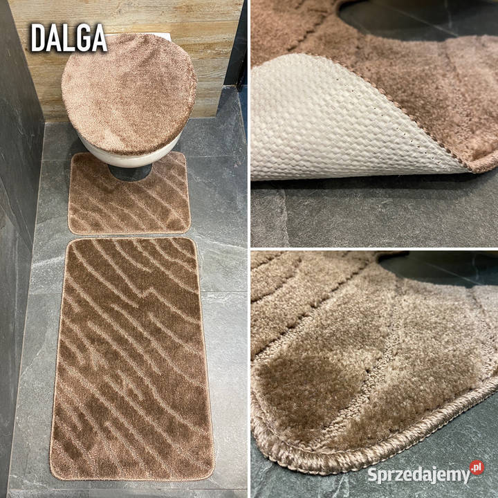 ZESTAW DYWANIKÓW ŁAZIENKOWYCH 50X80 DALGA podlaskie sprzedam