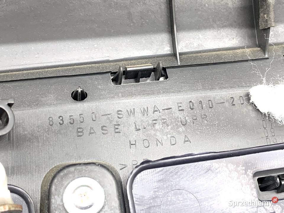 BOCZEK DRZWI LEWY PRZÓD HONDA CRV III SUV