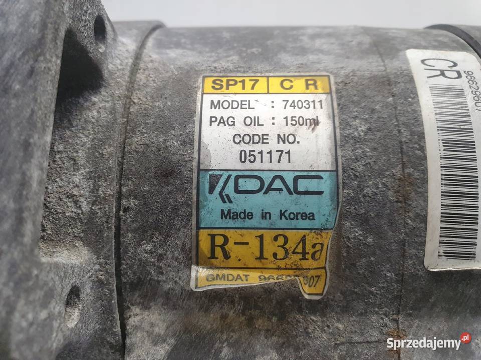 SPRĘŻARKA KLIMATYZACJI Chevrolet Captiva 32 V6 Chełm