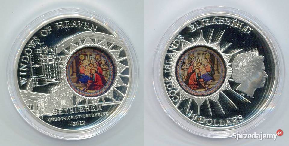 Srebrna Moneta WINDOWS OF HEAVEN St Catherines Warszawa sprzedam