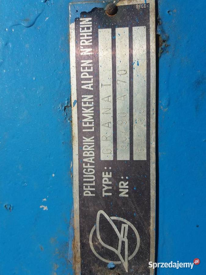 Lemken granat 140 4x35 opal kverneland rabe Pisklaki sprzedam