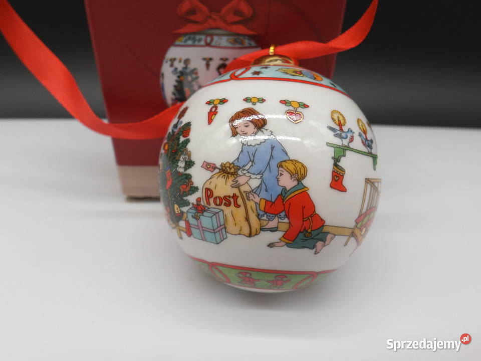 Hutschenreuther Bombka bożonarodzeniowa 2014 Raszków sprzedam