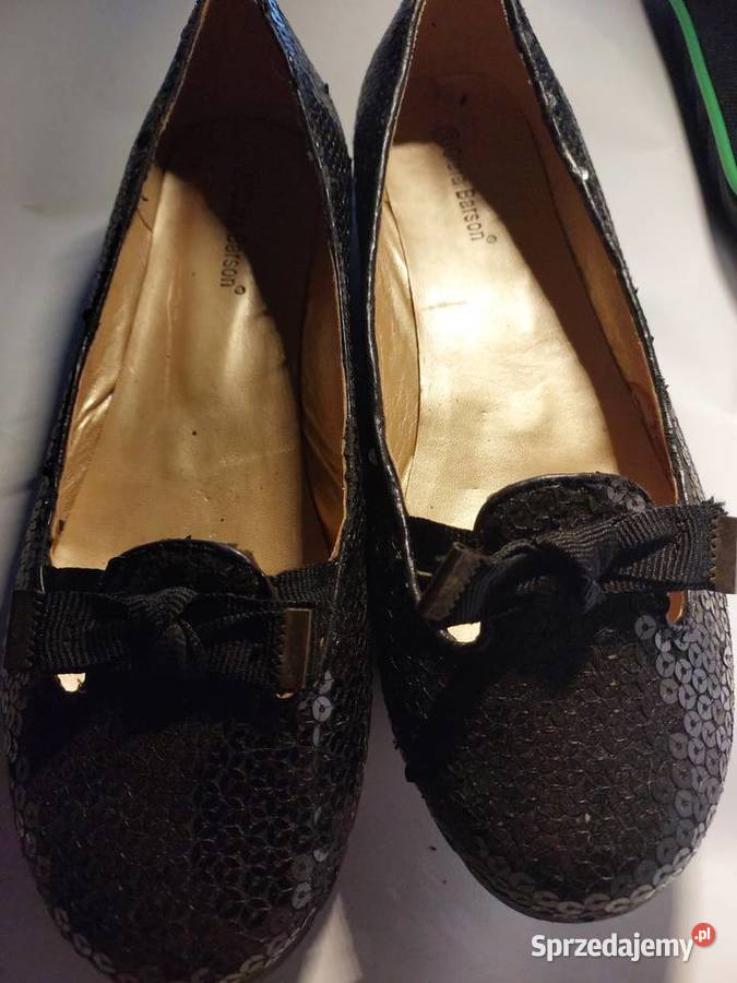Balerinki czarne cekiny 37 Wrocław