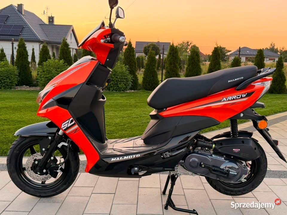 Nowy skuter Malmoto Arrow 50cc 2026r 24msc Pozostałe mazowieckie Siedlce sprzedam