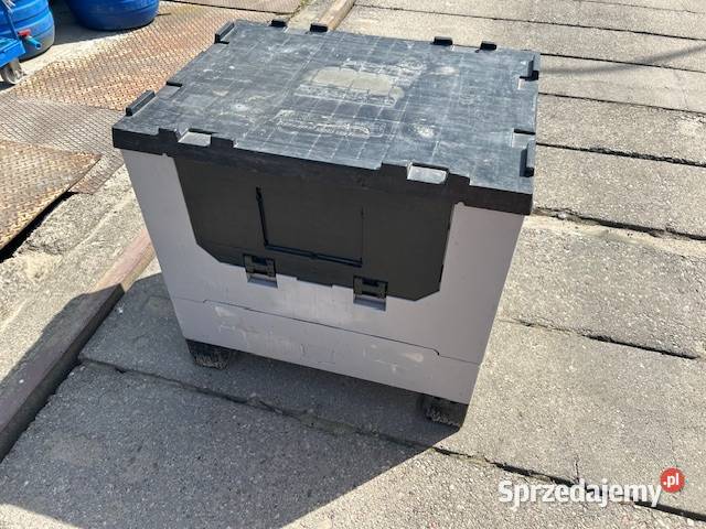 Skrzyniopaleta składana 60 x 80 big box dolnośląskie Głogówko