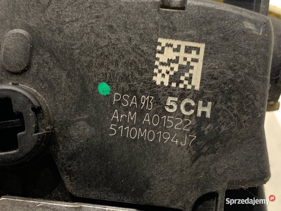 ZAMEK DRZWI LEWY PRZÓD PEUGEOT 308 I Hatchback