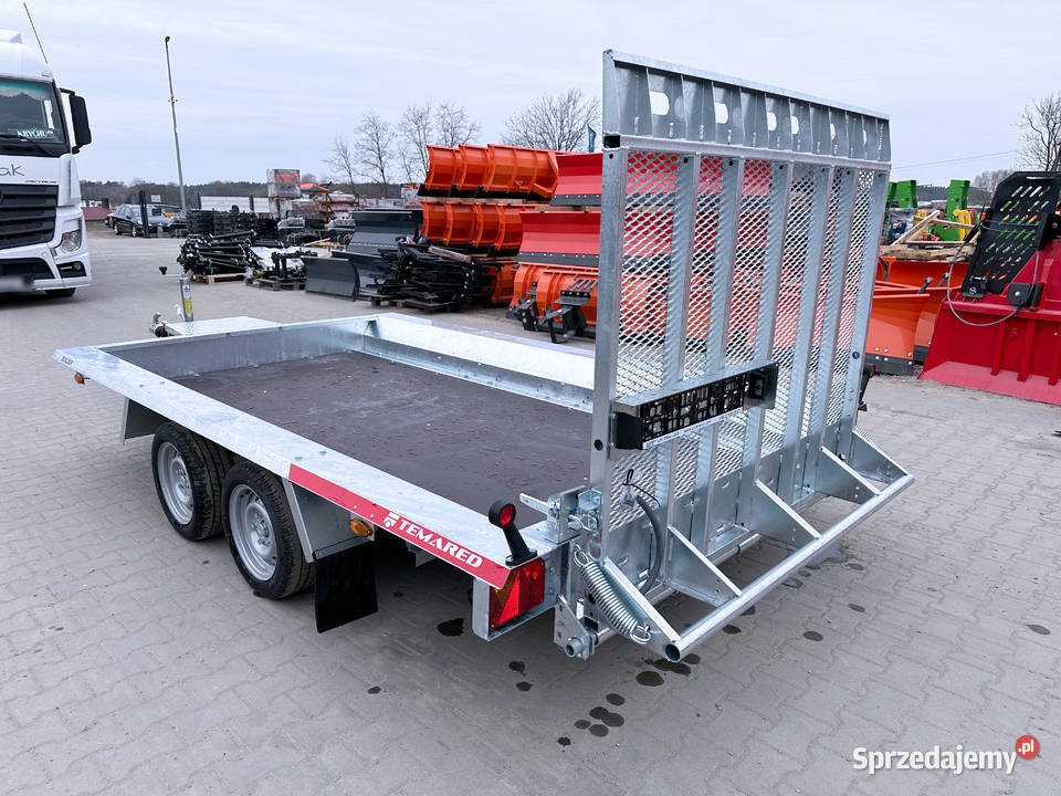 Przyczepa pod minikoparkę TEMARED BUILDER Warszawa