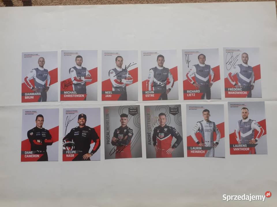 Karty kierowców Porsche Motorsport mazowieckie Warszawa