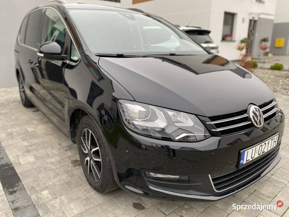 Volkswagen Sharan 20TSI 7 osobowy highline DEDA benzyna Samochody osobowe lubelskie Lublin