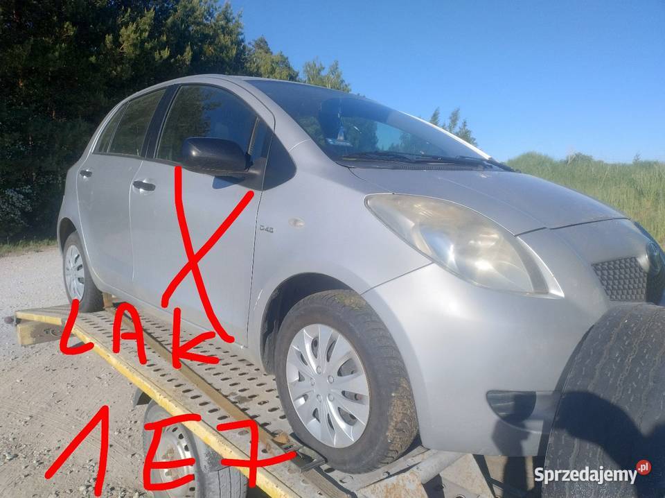 Toyota Yaris II Lak 1E7 2008r 14 D4D Części