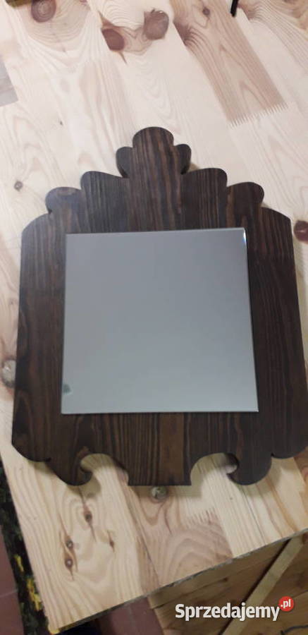 Lusterko na ozdobnej desce Międzyrzecz sprzedam