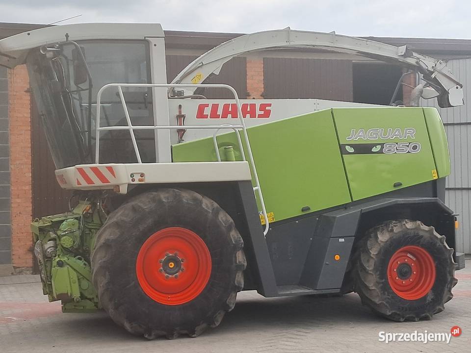 Claas jaguar 850 holland fendt john deere zetor Gąbin