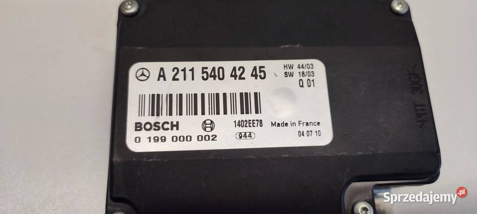 MERCEDES W211 MODUŁ AKUMULATORA A2115404245 osobowe