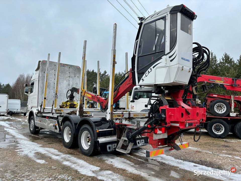Ciężarówka do przewozu drewna Scania R730 6x4 z 730KM Biłgoraj