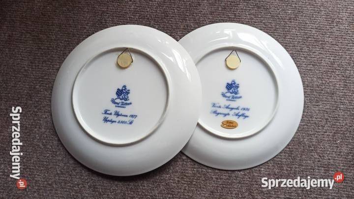 Talerz Mother Day Royal Tettau Germany Łabędzie pomorskie