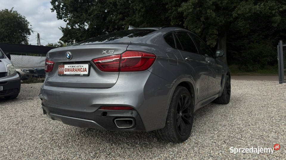 BMW X6 30d xdrive polski salon Mpakiet head up łopatki zmiany biegów Gdańsk