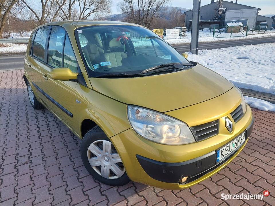 Renault Scenic 15 dCi Klima Oszczędny Niski małopolskie Sucha Beskidzka