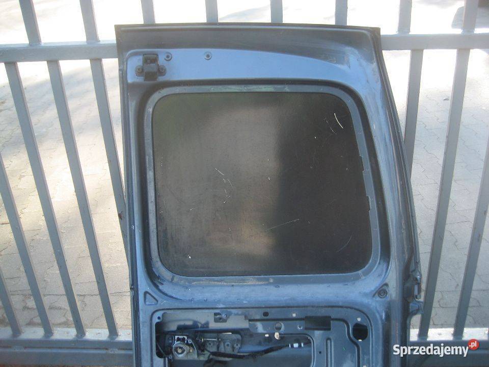vw caddy 0314r drzwi tył lewe skrzydełka szare osobowe Rakoniewice