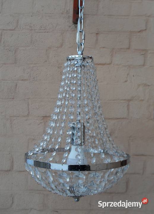 Żyrandol Kryształowy Szwecja lata 70 te Vintage sprzedam