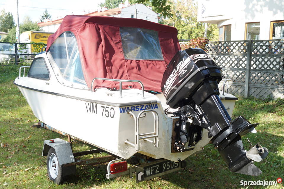 Łódź Motorowa Rybitwa Motorówka Silnik Mercury sprzedam