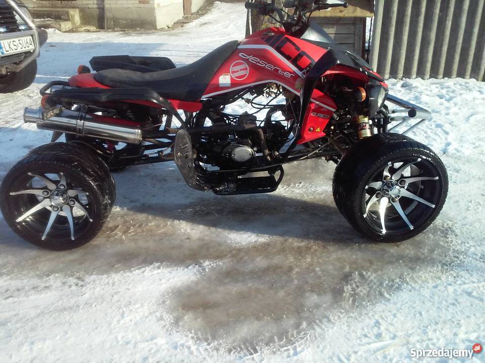 quad uliczny atv nieuszkodzony Józefów nad Wisłą