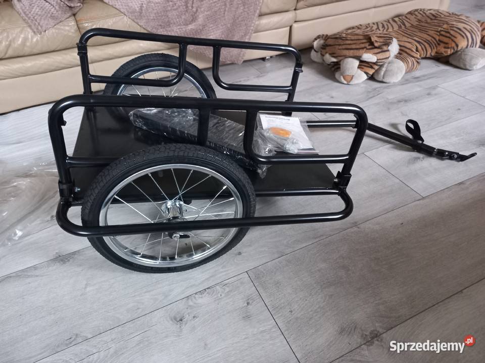 Przyczepka transportowa składana wózek rowerowy dolnośląskie Góra