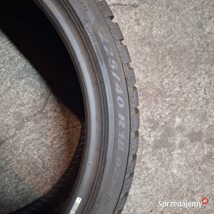 Opony zimowe 225 40R18 pirelli cinturato winter Wrocław