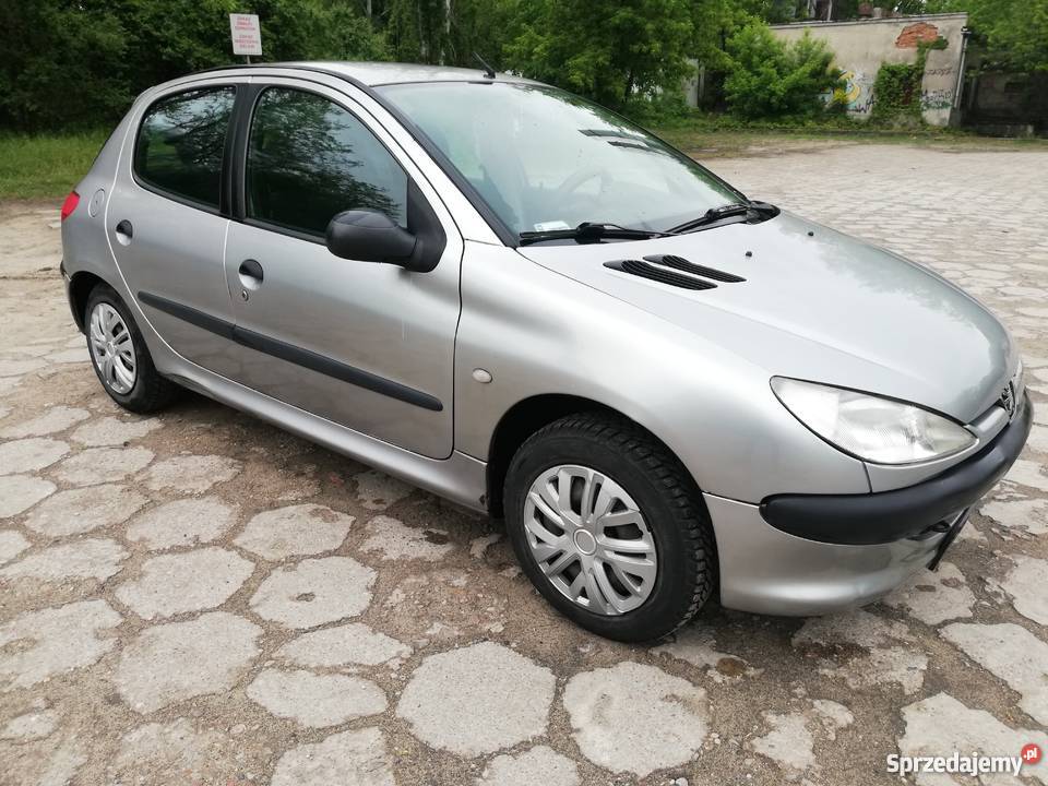 Peugeot 206 11 benzyna 2001 r 5 drzwi Warszawa