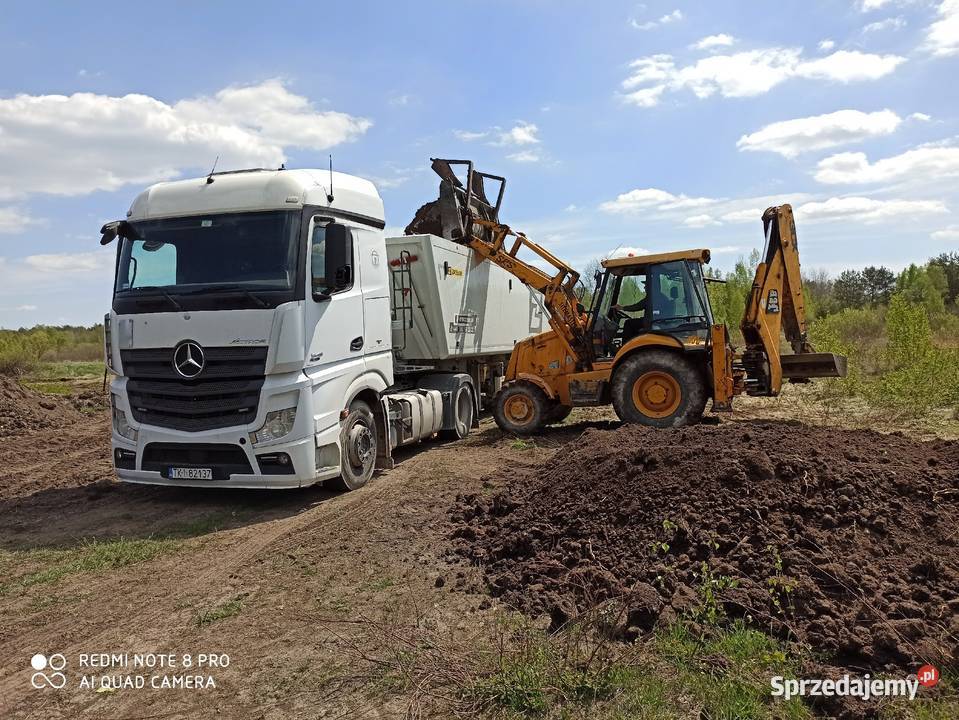 Usługi transportowe koparka ładowarka sprzedaż Pozostałe usługi śląskie Częstochowa