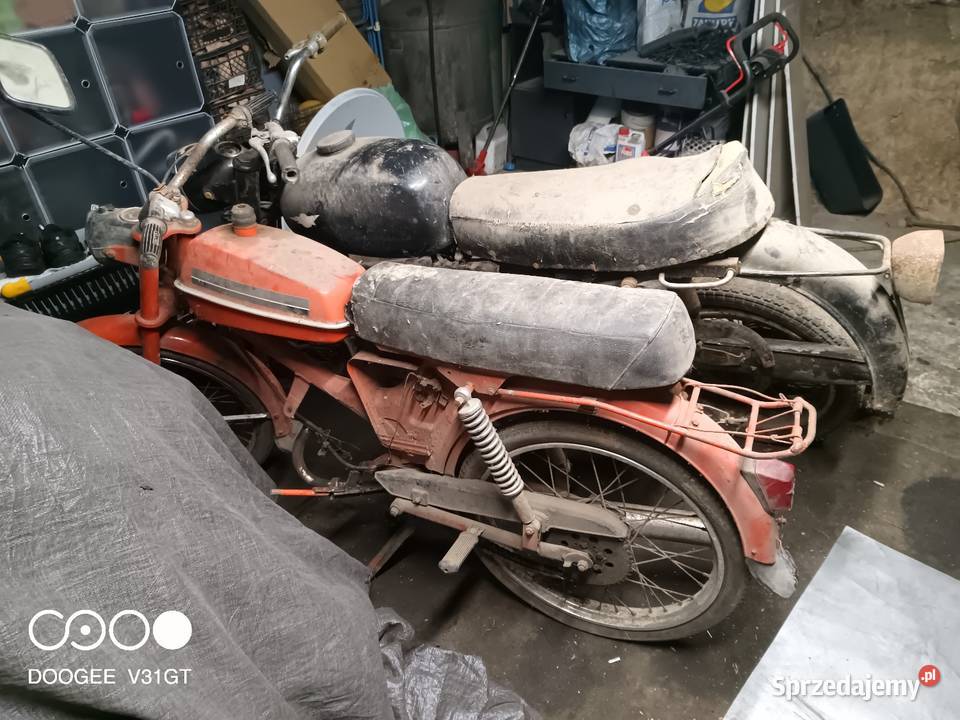 WSK 125 garbuska Romet ogar 205 łódzkie Rawa Mazowiecka