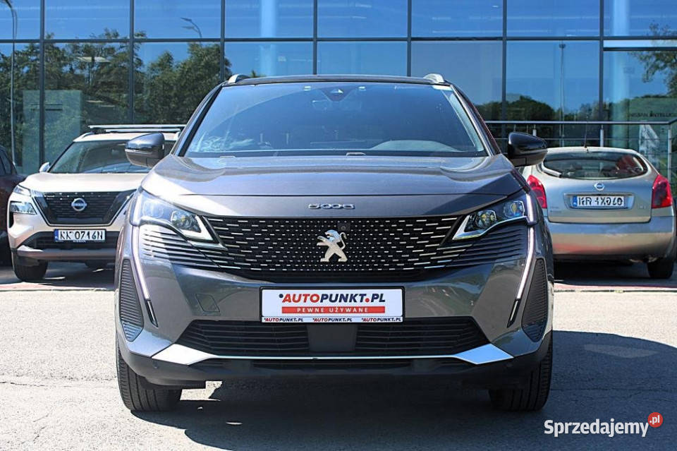 Peugeot 5008 2022r Skóra Hak El Fotel z Pamięcią 124250km Kraków