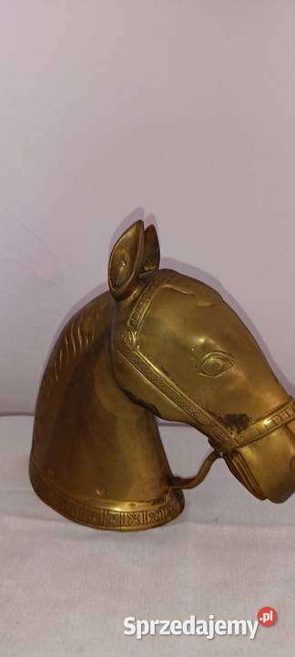Głowy konia wykonane z mosiądzu Tarnów