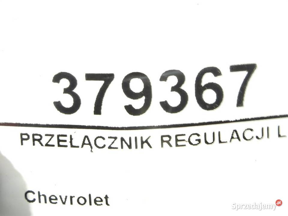 PRZEŁĄCZNIK REGULACJI LUSTEREK CHEVROLET SPARK