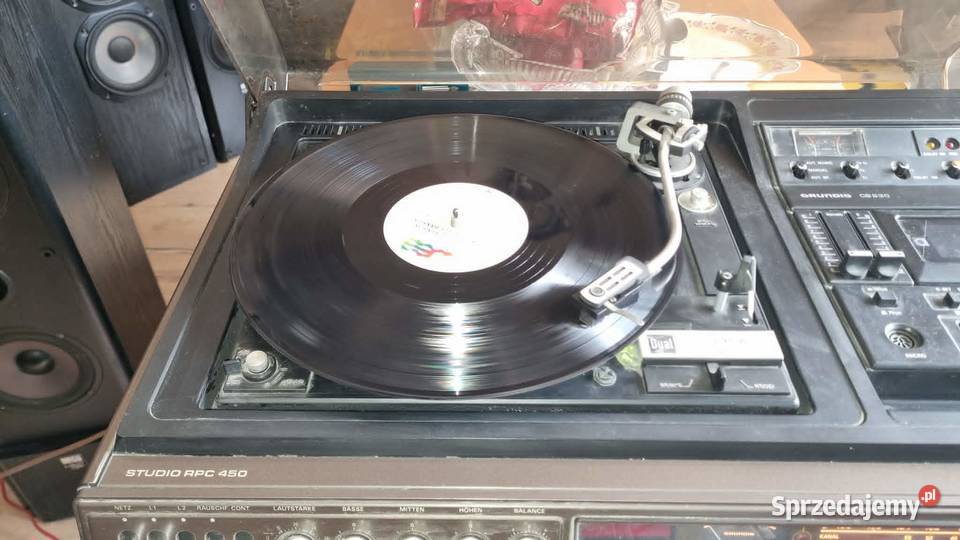 GRUNDIG RPC 450a z Dual CS491A Direct Drive Gramofony łódzkie Warta