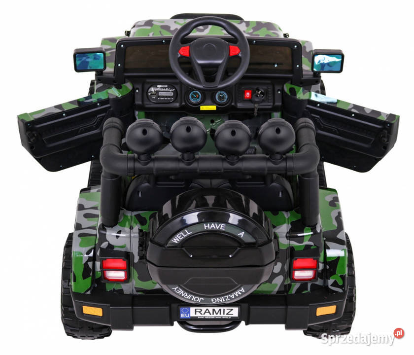 Pojazd na akumulator 4x4 Full Time 4WD MORO 4