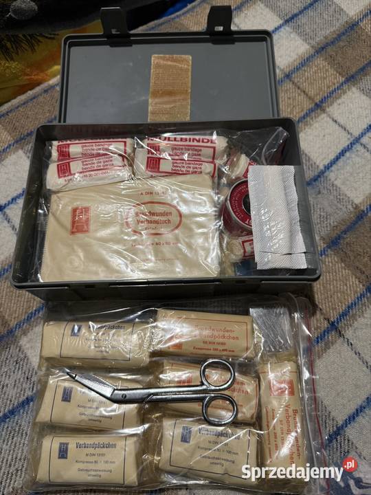 Vintage Apteczka oryginał HEPP Porsche zestaw Mszana