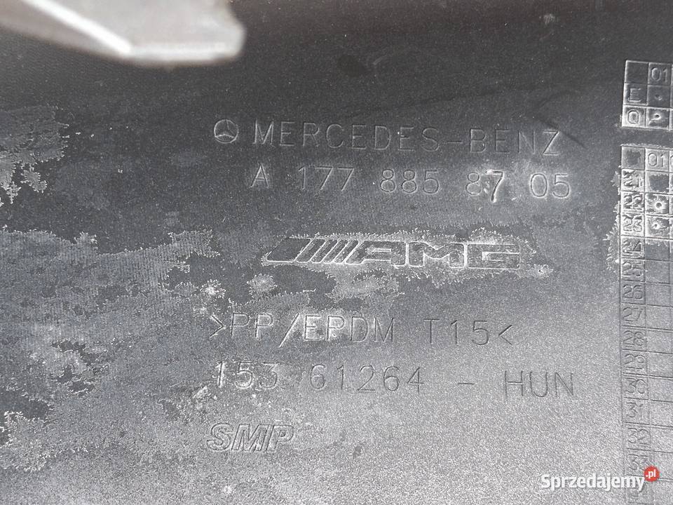 MERCEDES AKLASA W177 LIFT AMG ZDERZAK PRZÓD