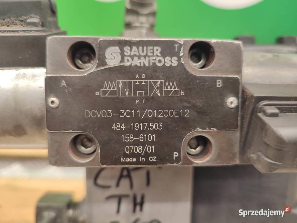 Blok hydrauliczny Cat TH 560 0373R3507 Wilkowo sprzedam