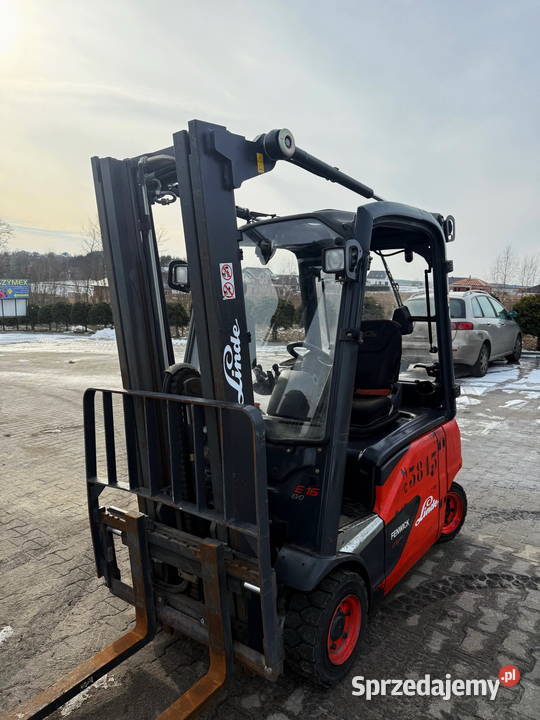 wózek widłowy elektryczny 4kołowy LINDE E16 2017 łódzkie Działoszyn