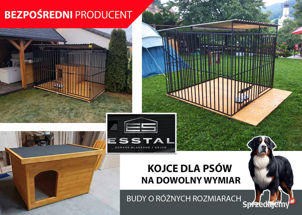 Mały Kojec Psa KOJCE Psów ESSTAL Pozostałe Janów Lubelski sprzedam