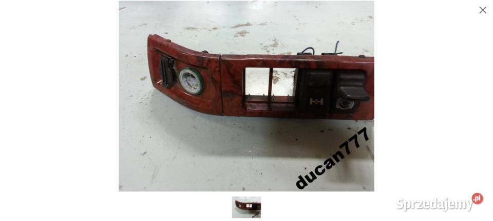 przełącznik włącznik klawiszowy volvo FH12 panele sterowania, przełączniki Jelcz-Laskowice