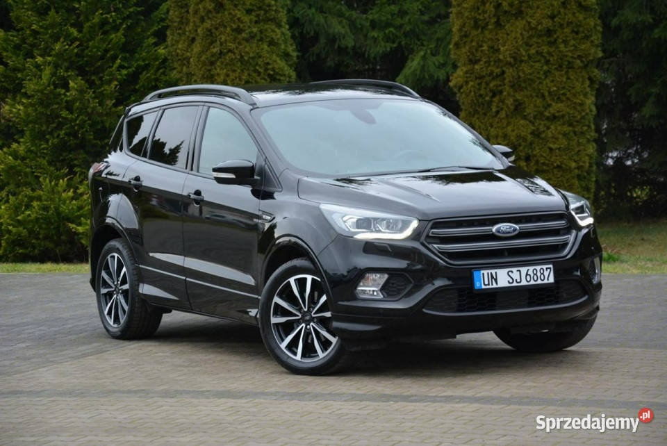 Ford Kuga STLine ElFotel Radar Navi Skóry Ledy ASR (kontrola trakcji) Kuga Ostrów Mazowiecka