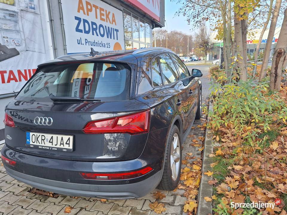 Audi Q5 2017r 20tdi Skóra Manual Nawi Składane czujnik zmierzchu Krapkowice