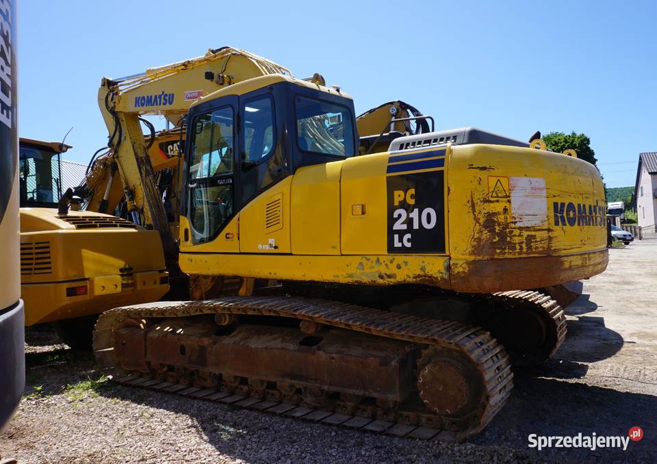 Koparka gąsienicowa Komatsu PC 210 LC 2005 Maszyny budowlane Jeziorko sprzedam