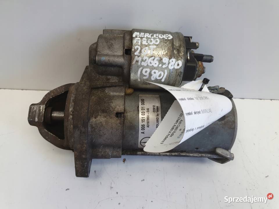 ROZRUSZNIK Mercedes W169 W245 20 T turbo osobowe Rudka sprzedam