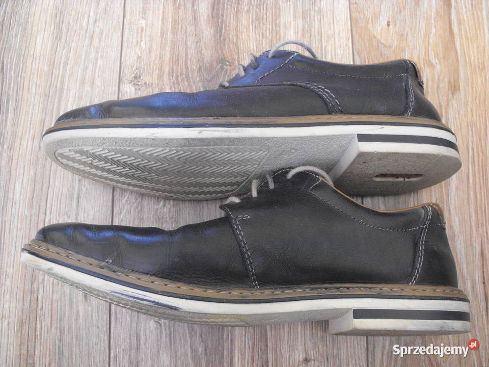 Buty RIEKER EUR40 255 Skóra lekkie pantofle Białystok sprzedam