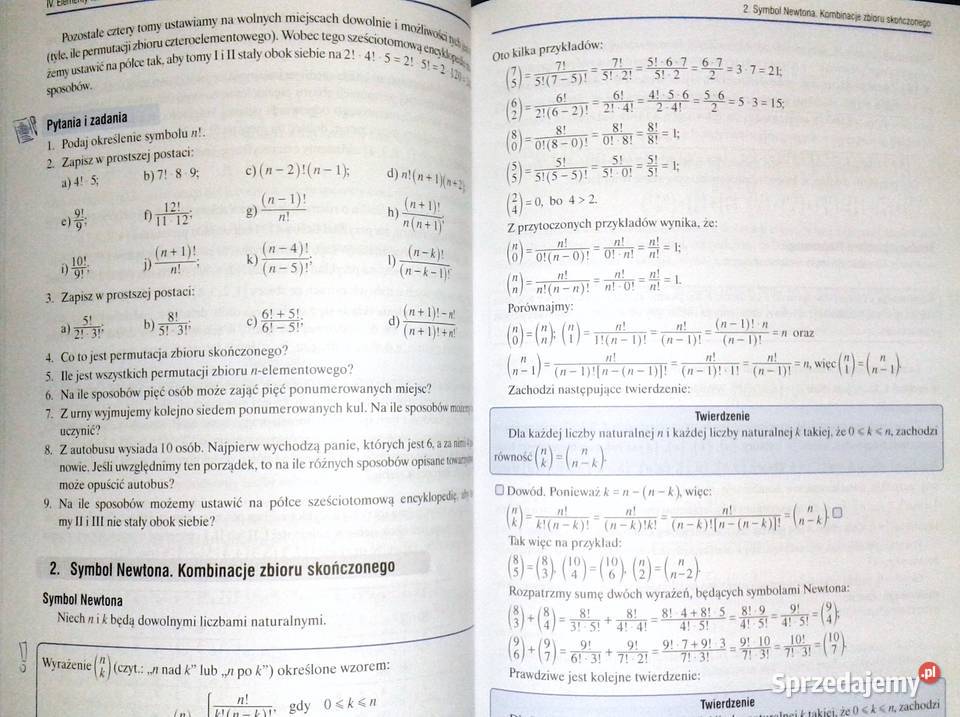 Matematyka 3 Podręcznik Zakres podstawowy Henryk Chełm