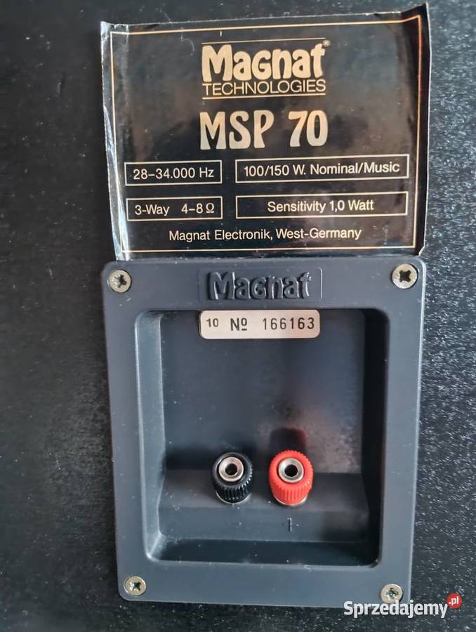 Kolumny MAGNAT MSP 70 podkarpackie Trzebuska sprzedam