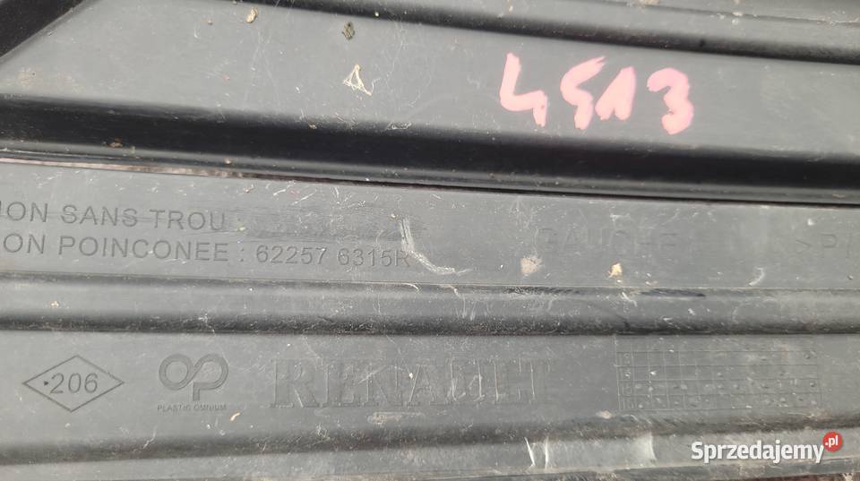 LEWA PRAWA KRATKA ZDERZAKA PRZÓD RENAULT ESPACE Ruda Śląska